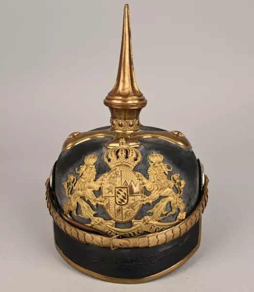 Bavarian Infantry Officer Pickelhaube - MINT Visuel 1 principal